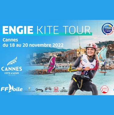Honda partenaire du Engie Kite Tour à Cannes qui aura lieu du 18 au 20 novembre 2022